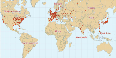 World Nuclear Facilities